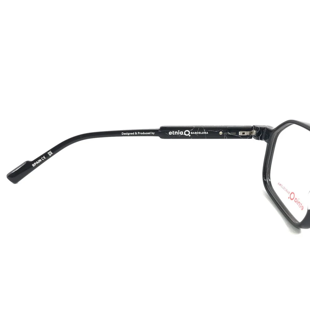 Etnia Barcelona Eyeglasses Frames SYKO BK Black Aviator Full Rim 54-16-138
